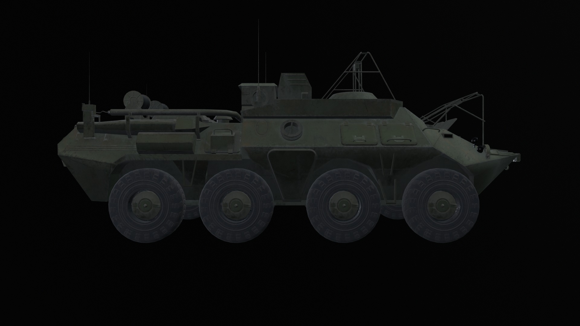Asset - Army - R 166 05 - 3D MODEL Low-poly Low-poly 3D model_34