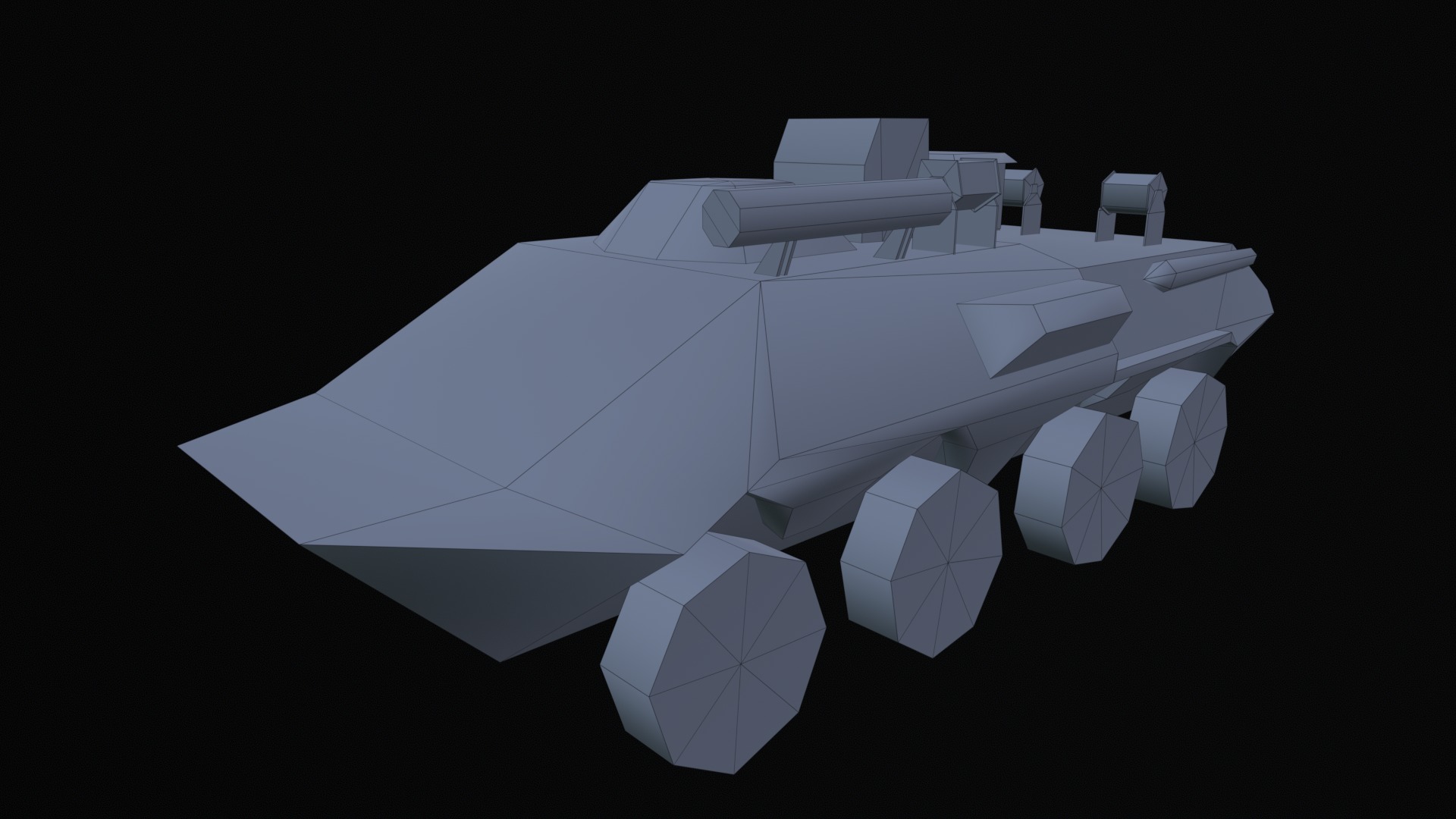 Asset - Army - R 166 05 - 3D MODEL Low-poly Low-poly 3D model_31