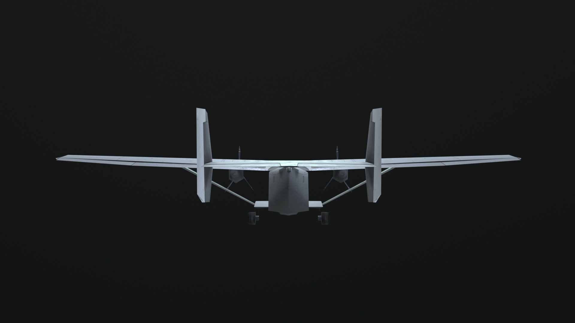 Asset - Army - PZL M28 - 3D MODEL Low-poly Low-poly 3D model_49