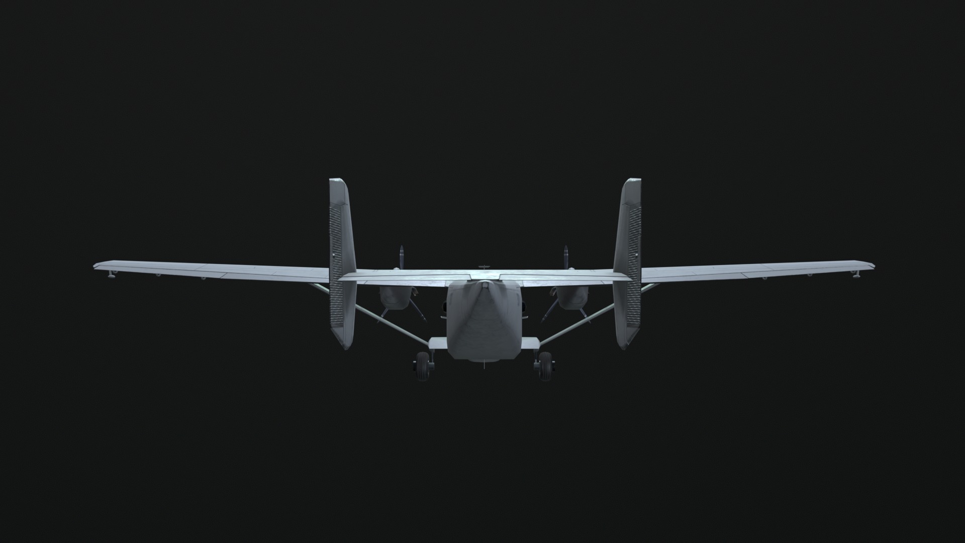 Asset - Army - PZL M28 - 3D MODEL Low-poly Low-poly 3D model_9
