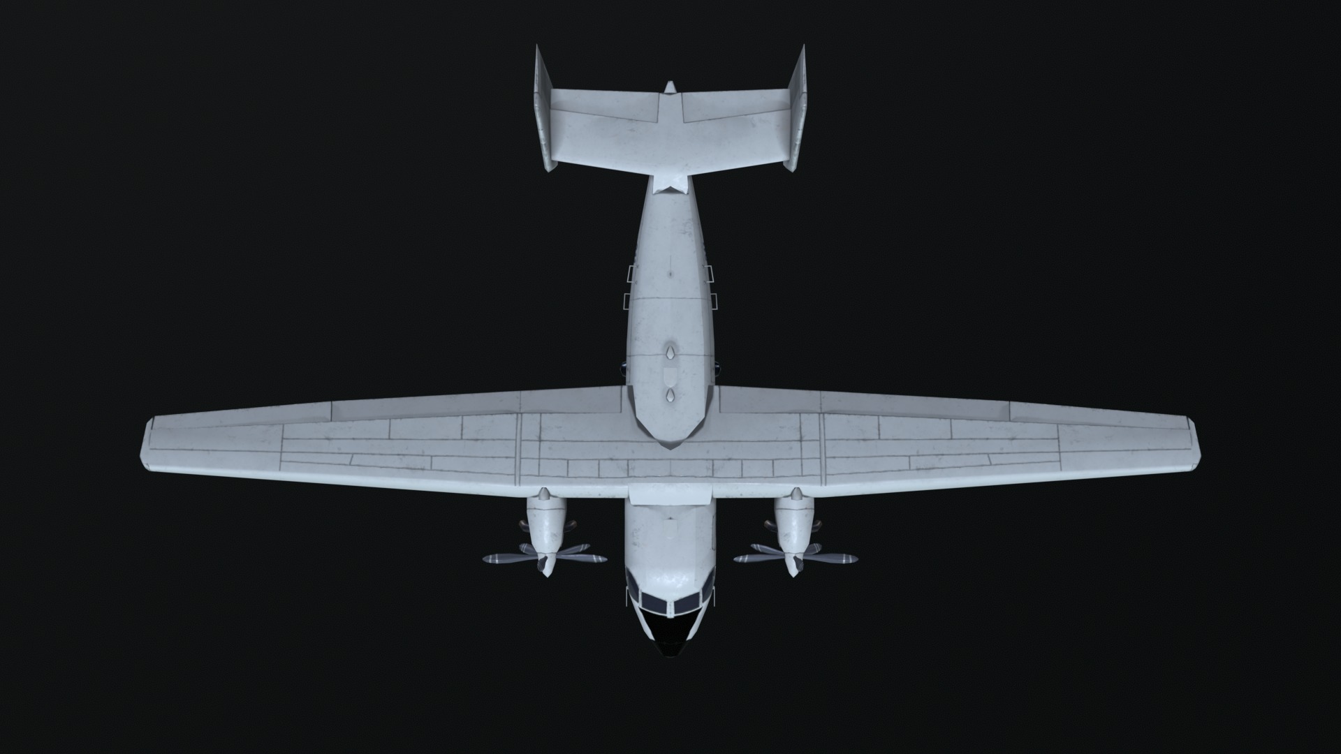 Asset - Army - PZL M28 - 3D MODEL Low-poly Low-poly 3D model_30