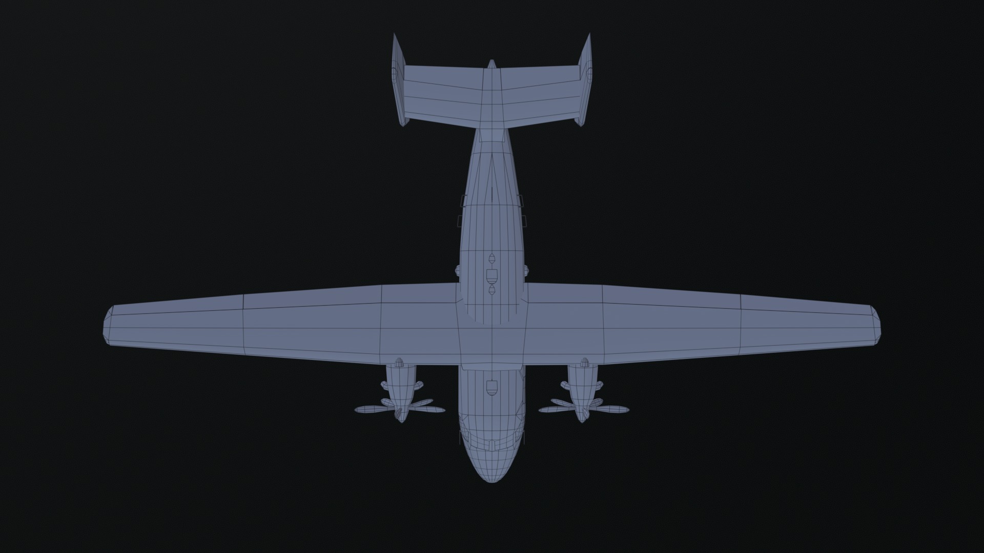 Asset - Army - PZL M28 - 3D MODEL Low-poly Low-poly 3D model_15