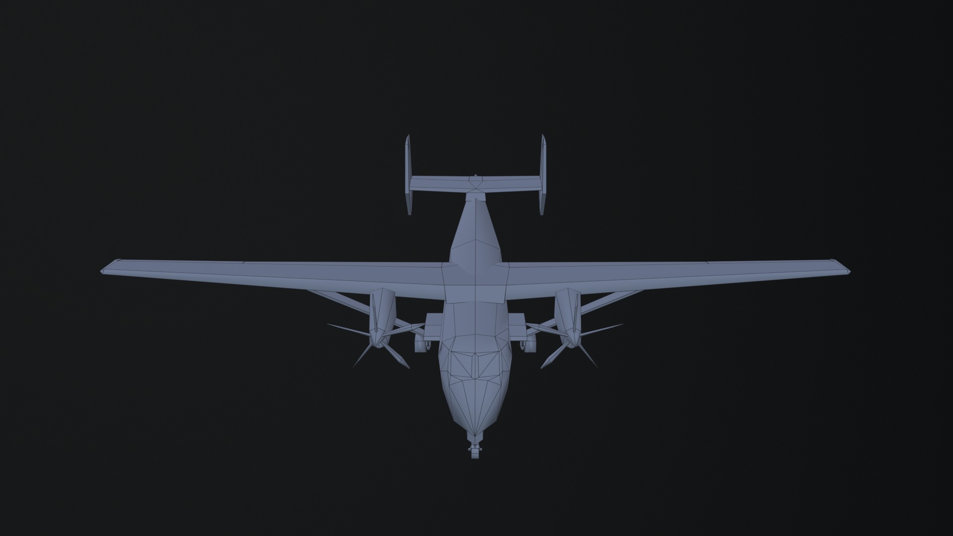 Asset - Army - PZL M28 - 3D MODEL Low-poly Low-poly 3D model_52