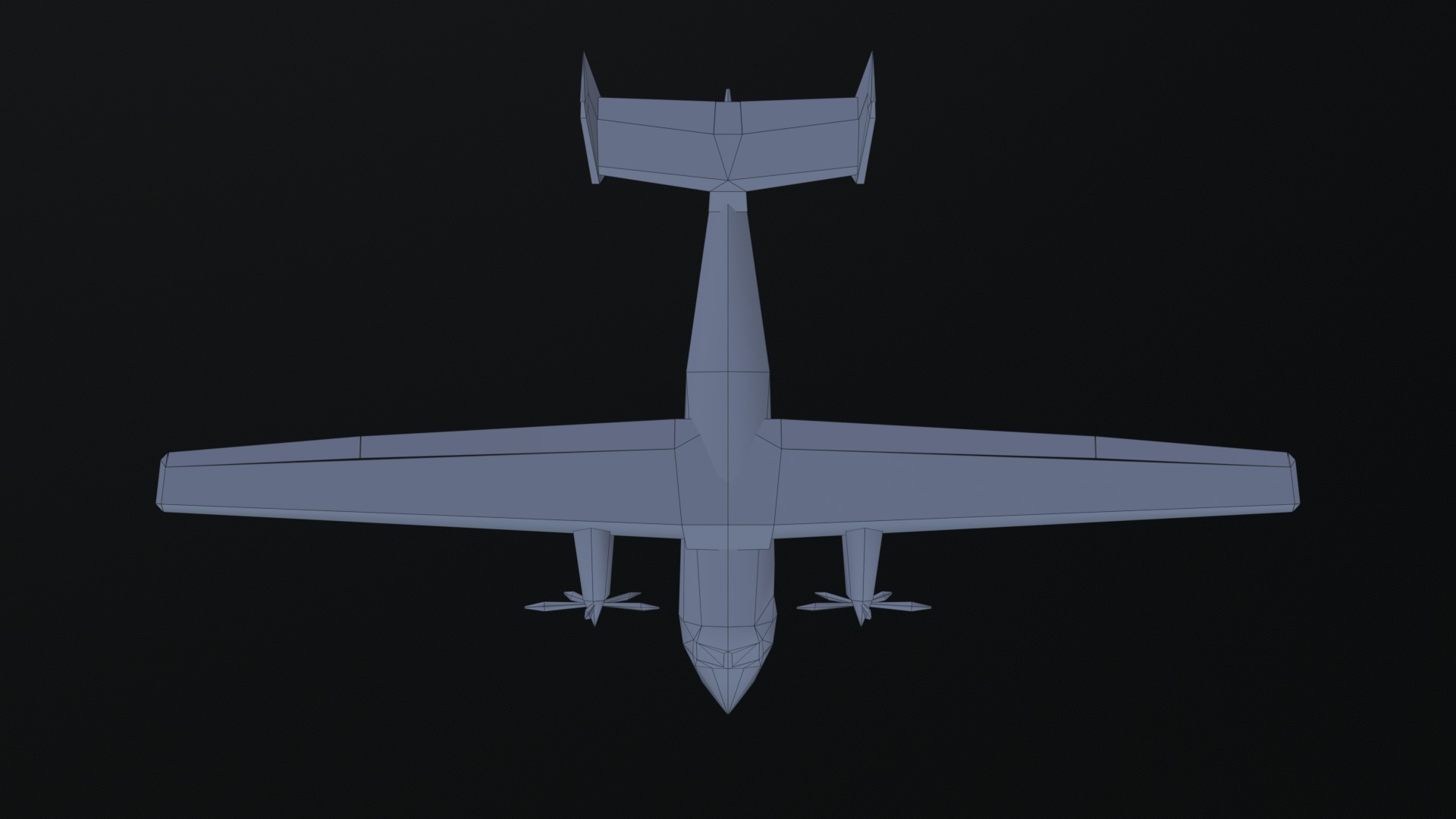 Asset - Army - PZL M28 - 3D MODEL Low-poly Low-poly 3D model_55