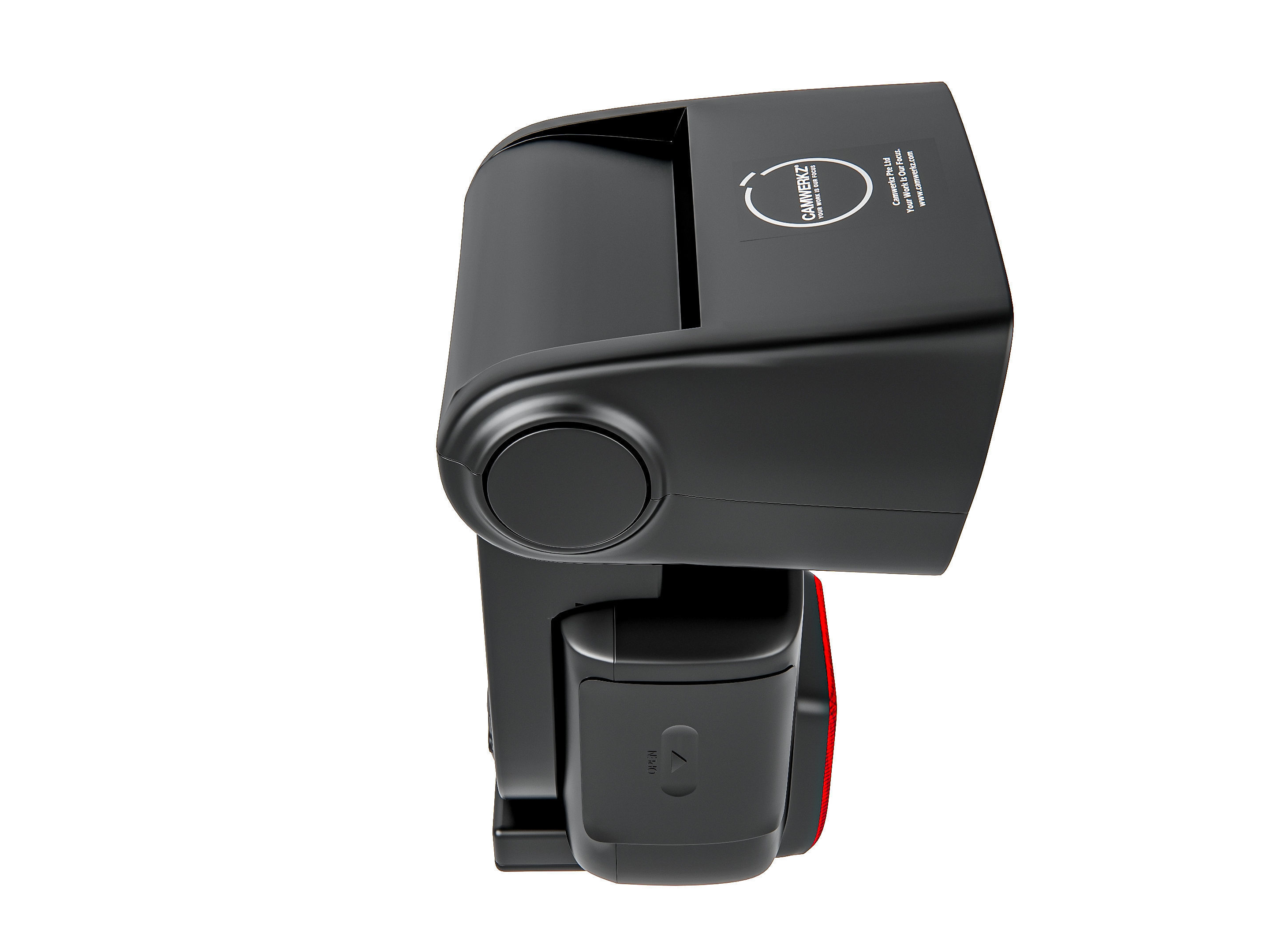 Dslr camera kit 3D model_7