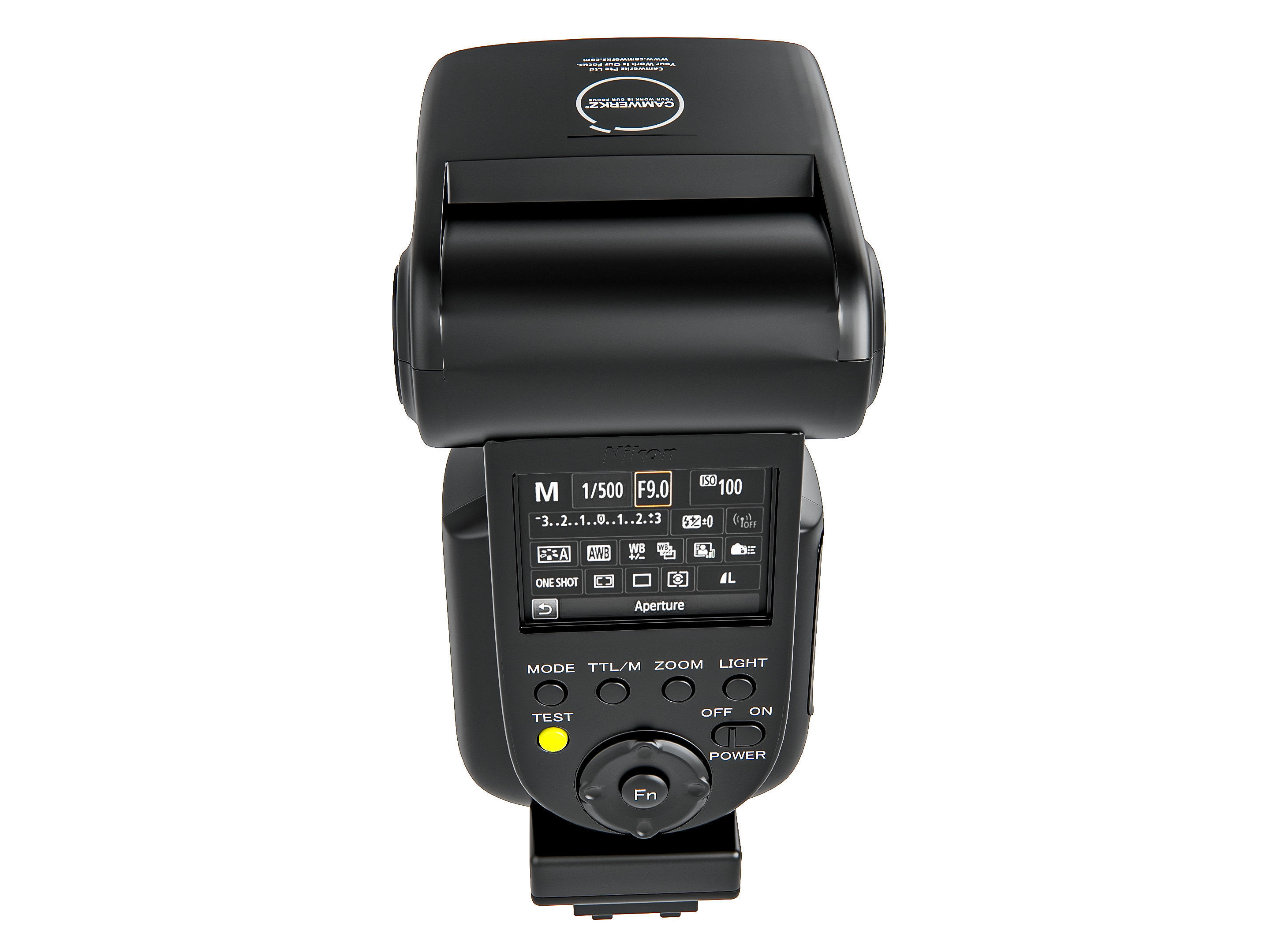 Dslr camera kit 3D model_8