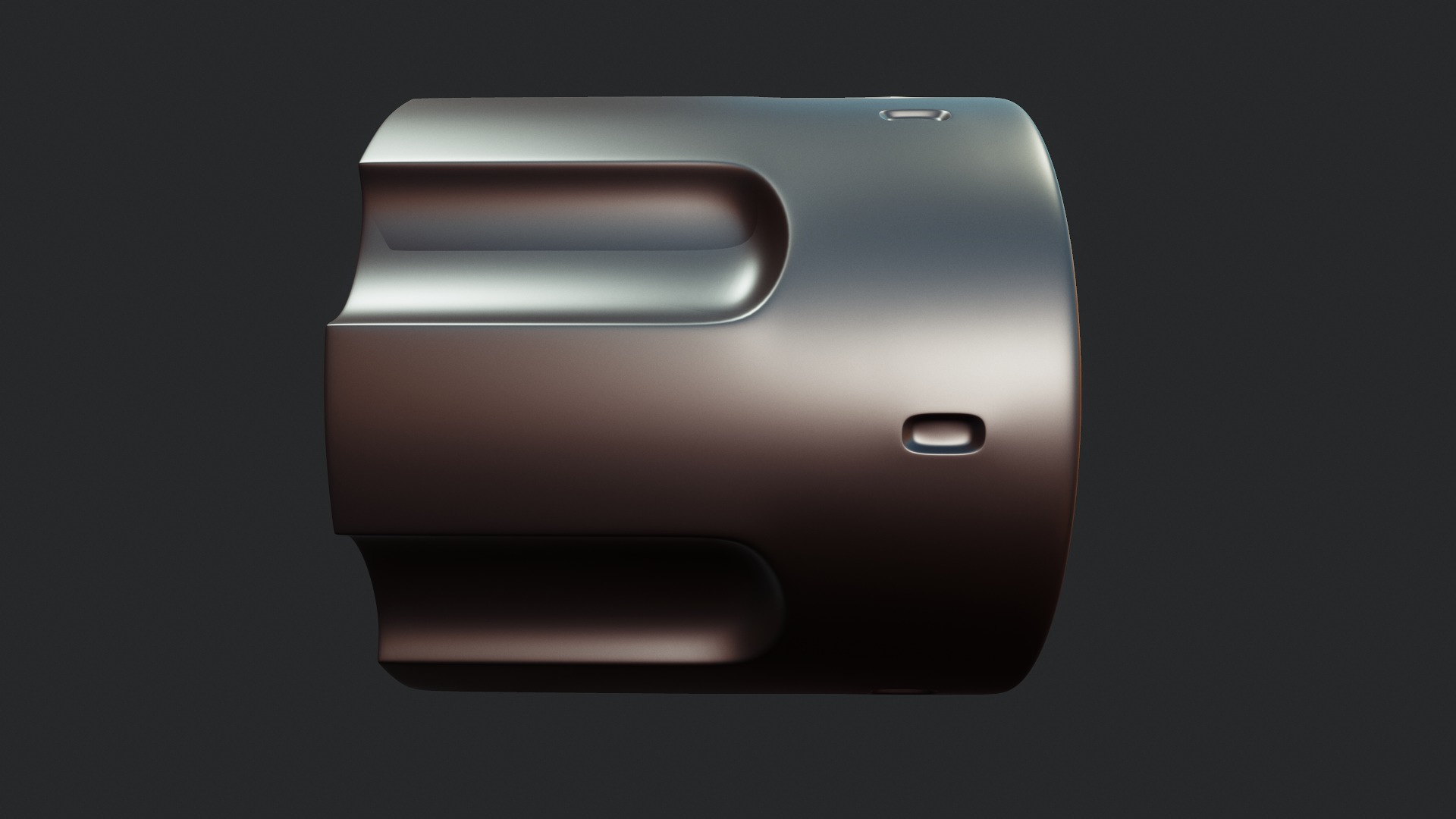 Revolver Cylinder - Tutorial Included 3D model_6
