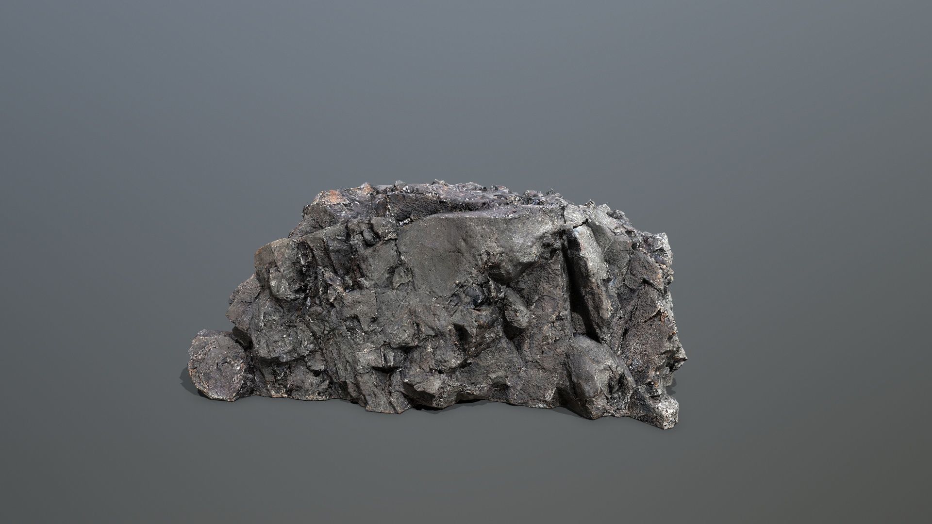 Mountain Low-poly 3D model_13