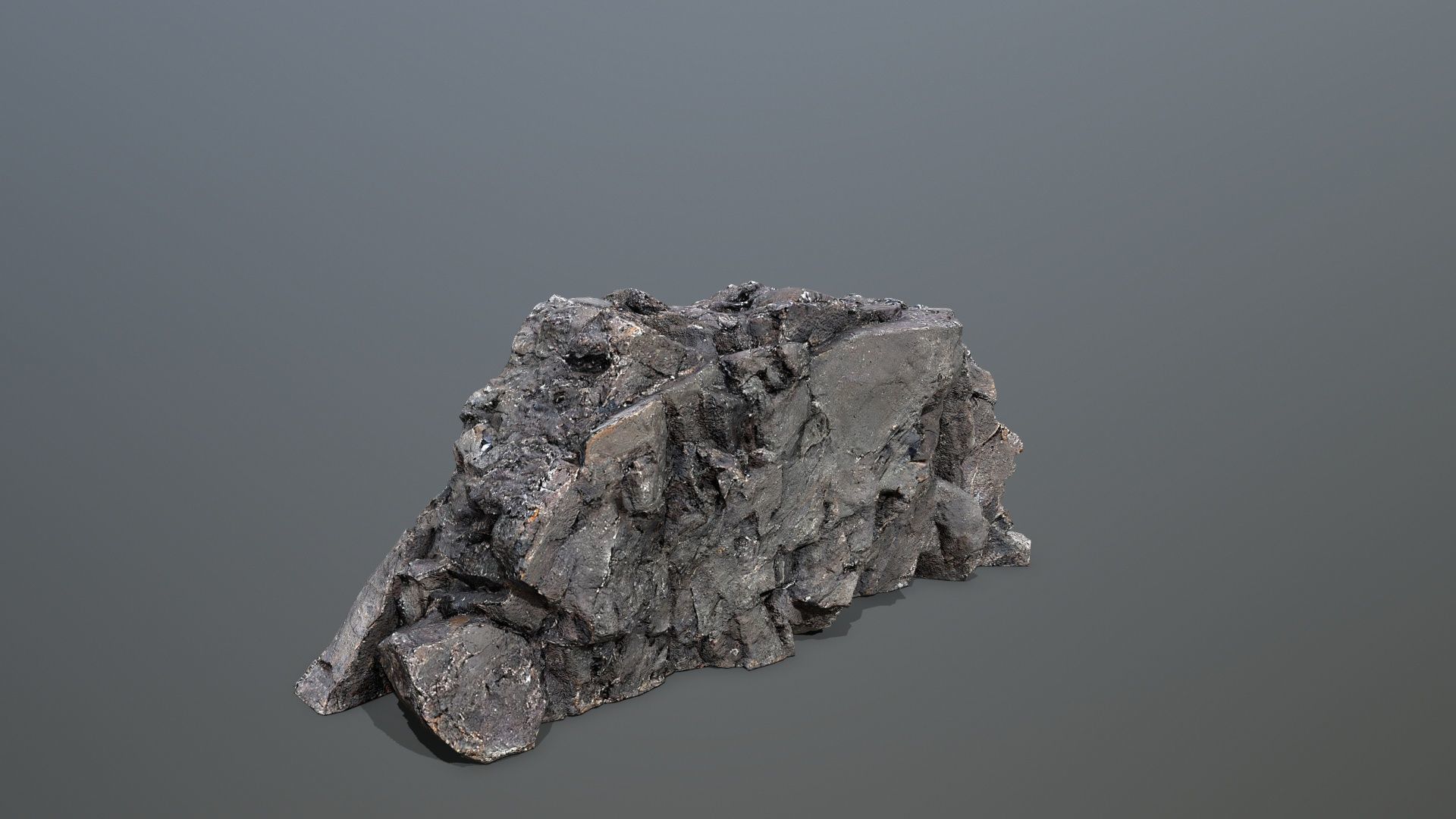 Mountain Low-poly 3D model_12