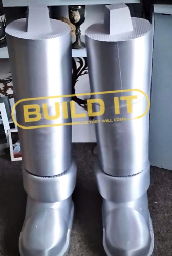 Gort from the day the earth stood still full size 8ft model STL  3D print model_3