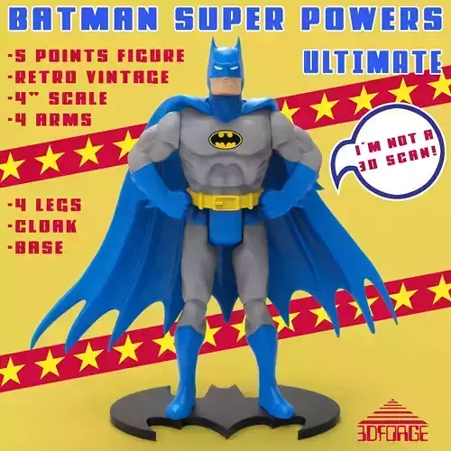 BATMAN SUPER POWERS ULTIMATE -NOT A FIGURE SCAN-
