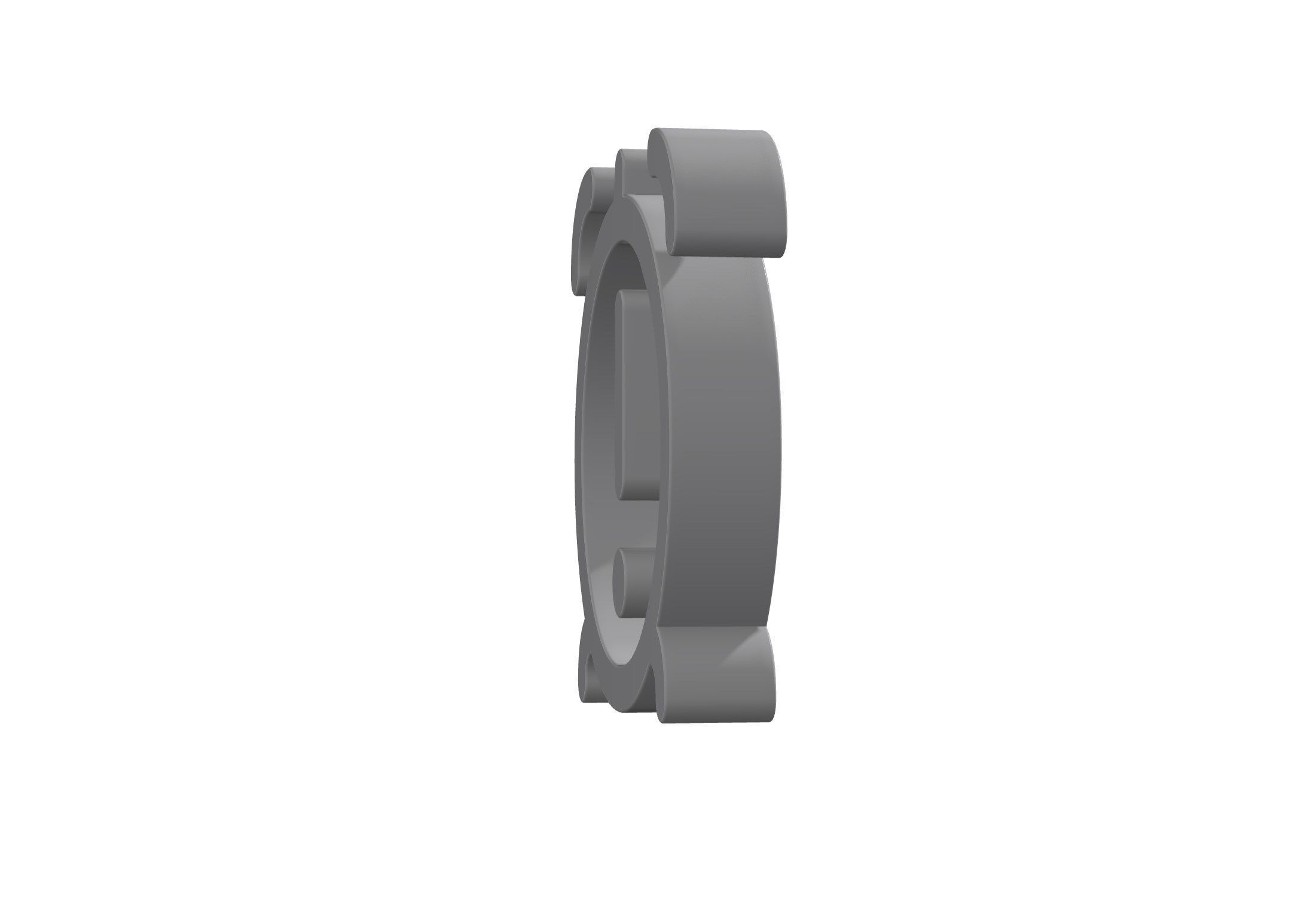 3d alarm exclamation icon 3d model Low-poly 3D model_10