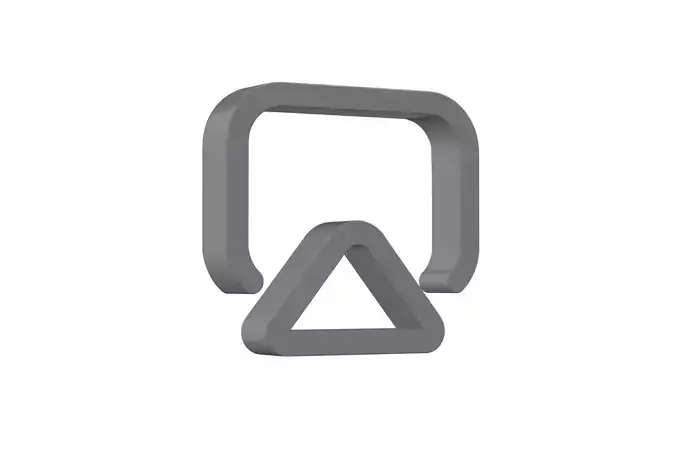 3d airplay Low-poly 3D model 3d airplay Low-poly 3D model