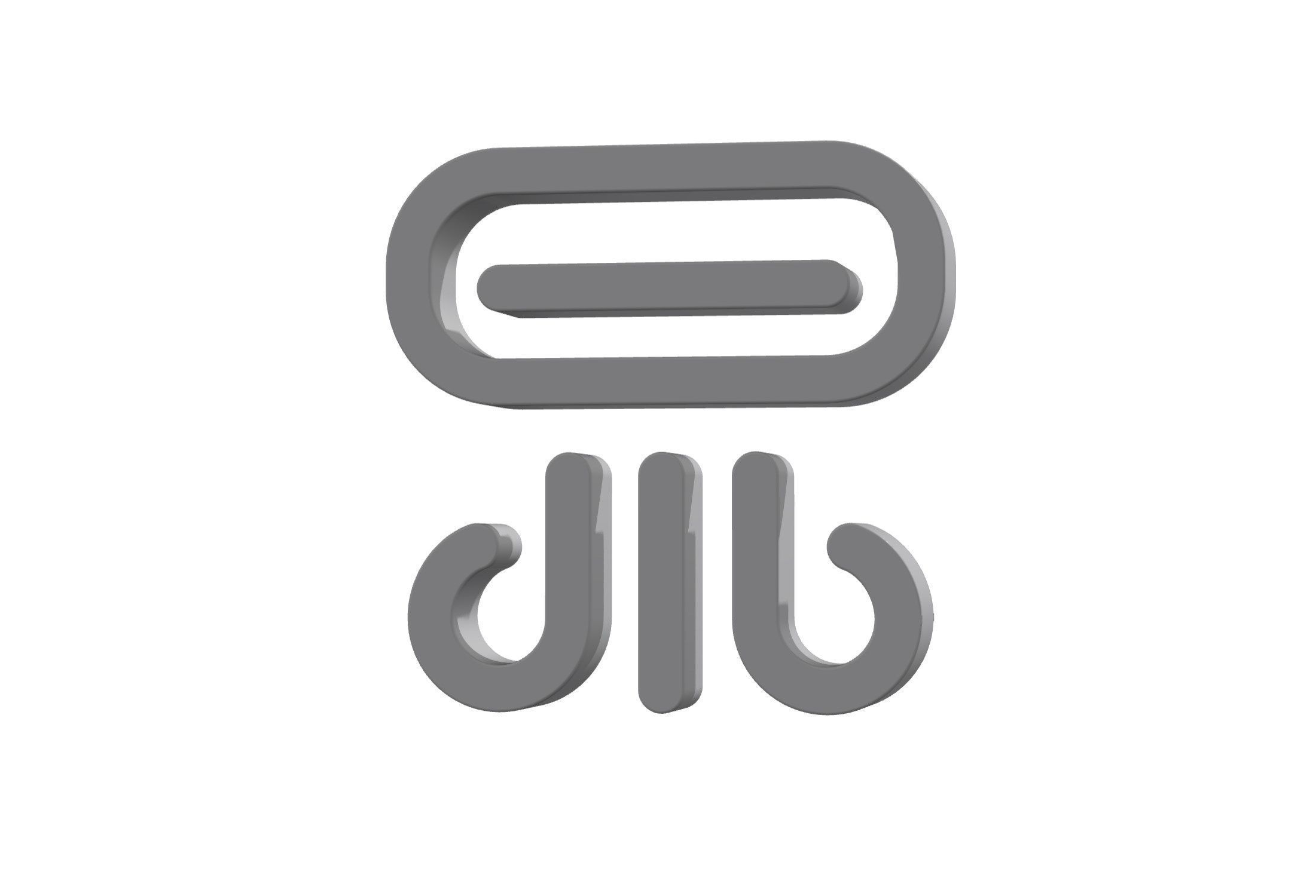 3d air conditioner icon Low-poly 3D model_7