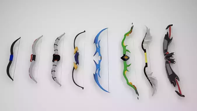 Custom Fantasy Bows Set