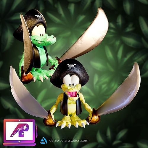 DKC2 Kutlass 3D print model