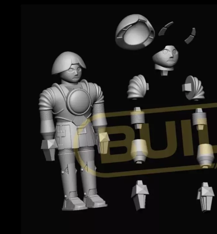 Twinki full size stl from buck Rogers in the 25th century  3D print model_0