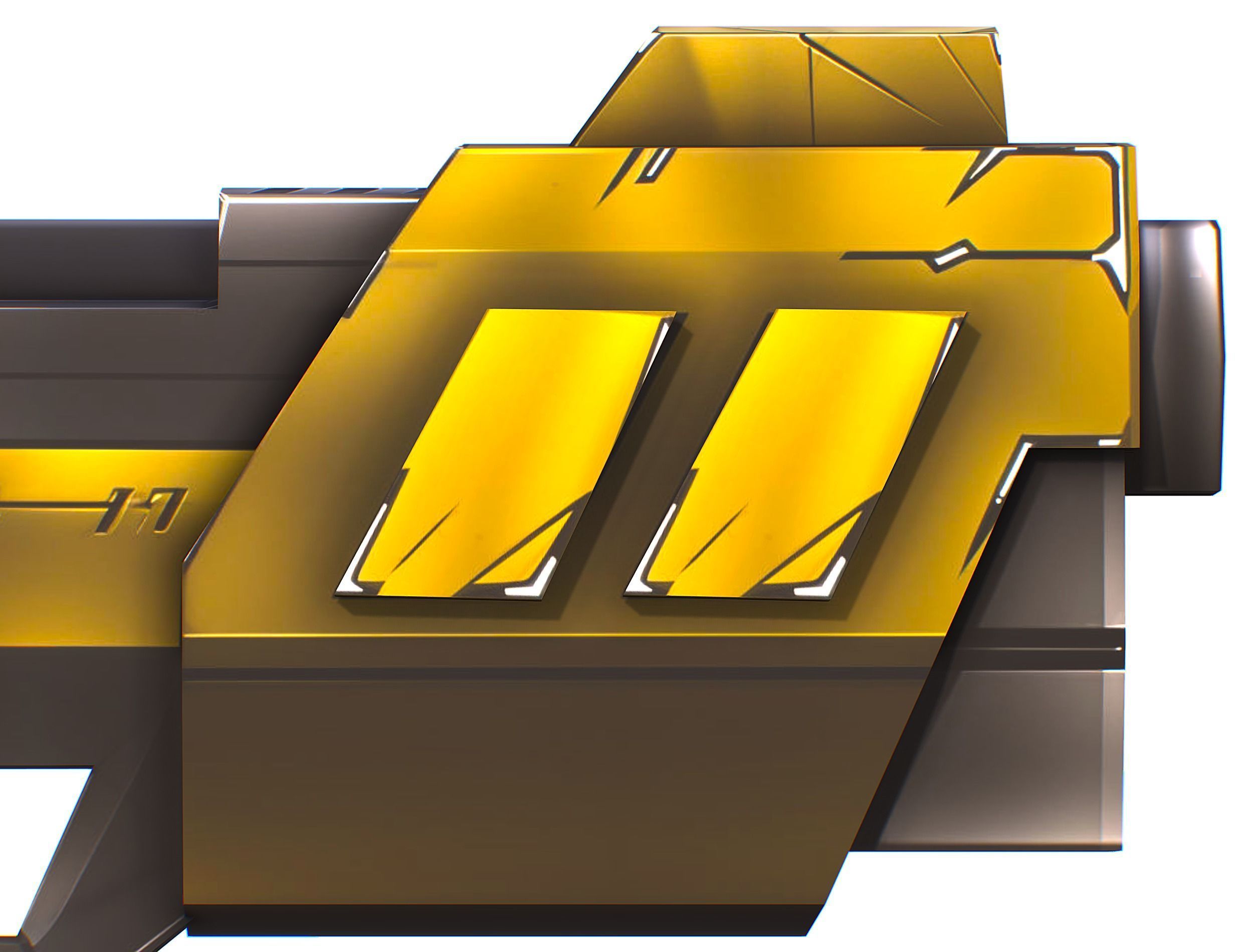 Cartoon Sci-Fi Cyborg Drone Trooper Soldier Low-poly 3D model_47