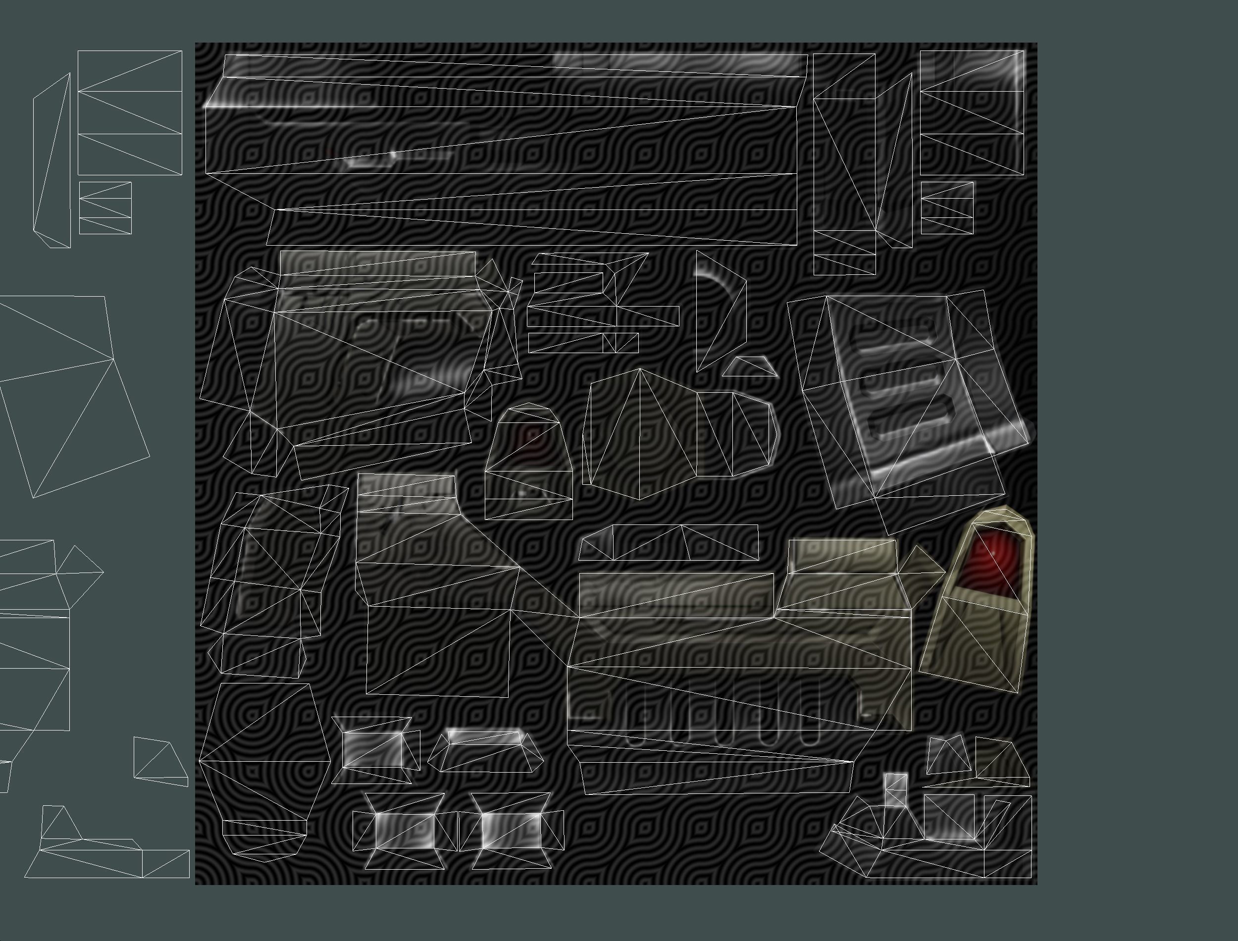 Cartoon Sci-Fi Cyborg Drone Trooper Soldier Low-poly 3D model_88