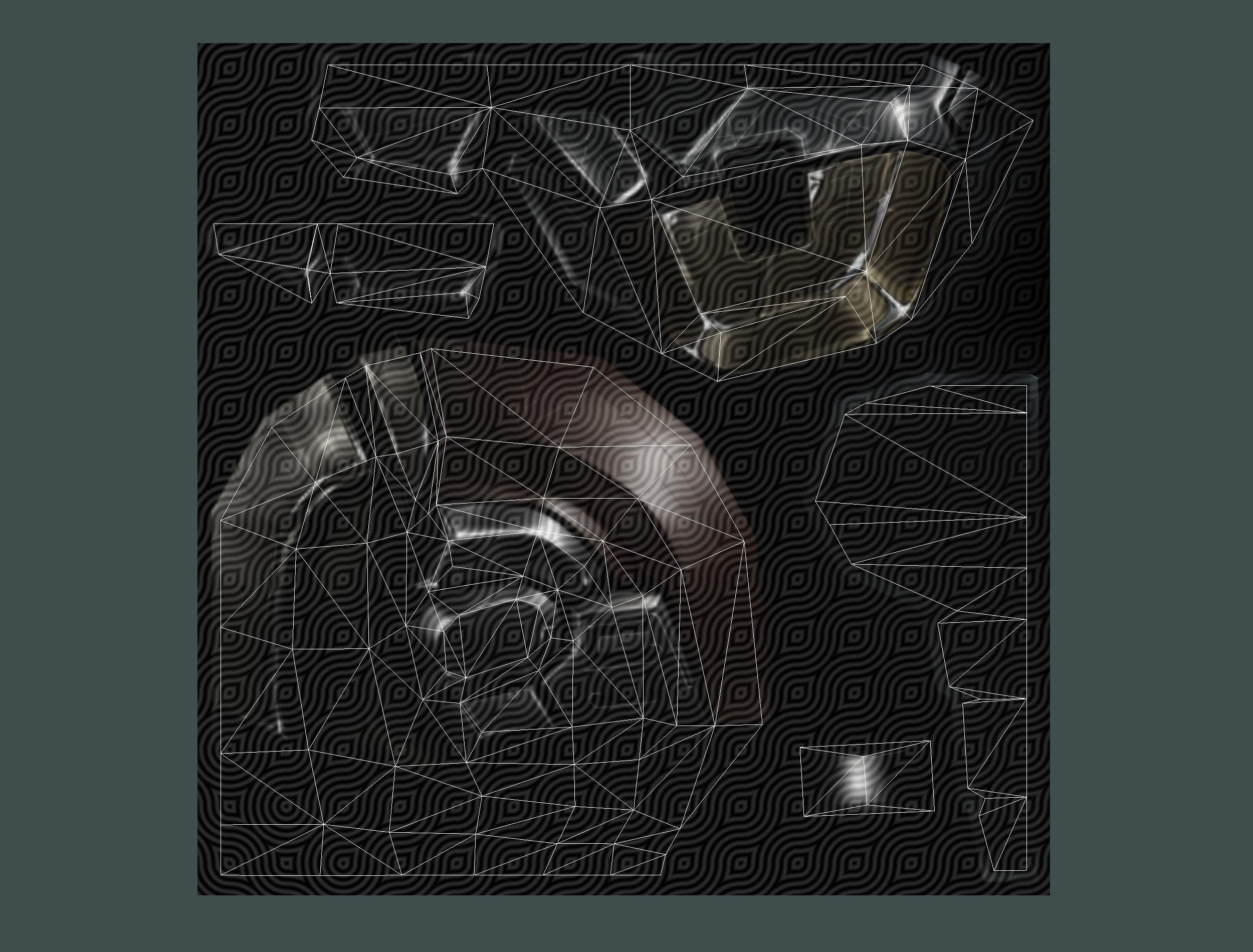 Cartoon Sci-Fi Cyborg Drone Trooper Soldier Low-poly 3D model_86