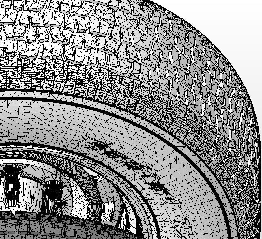 Wheel for scale model of Chevy truck 10 windows 3D print model_19