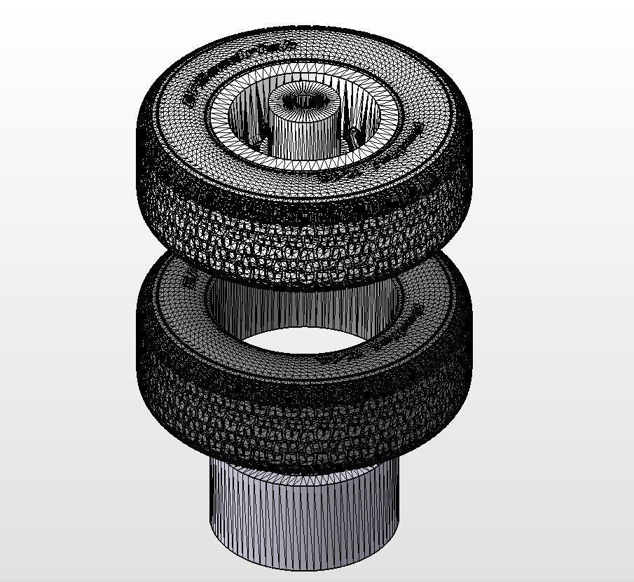 Wheel for scale model of Chevy truck 10 windows 3D print model_14