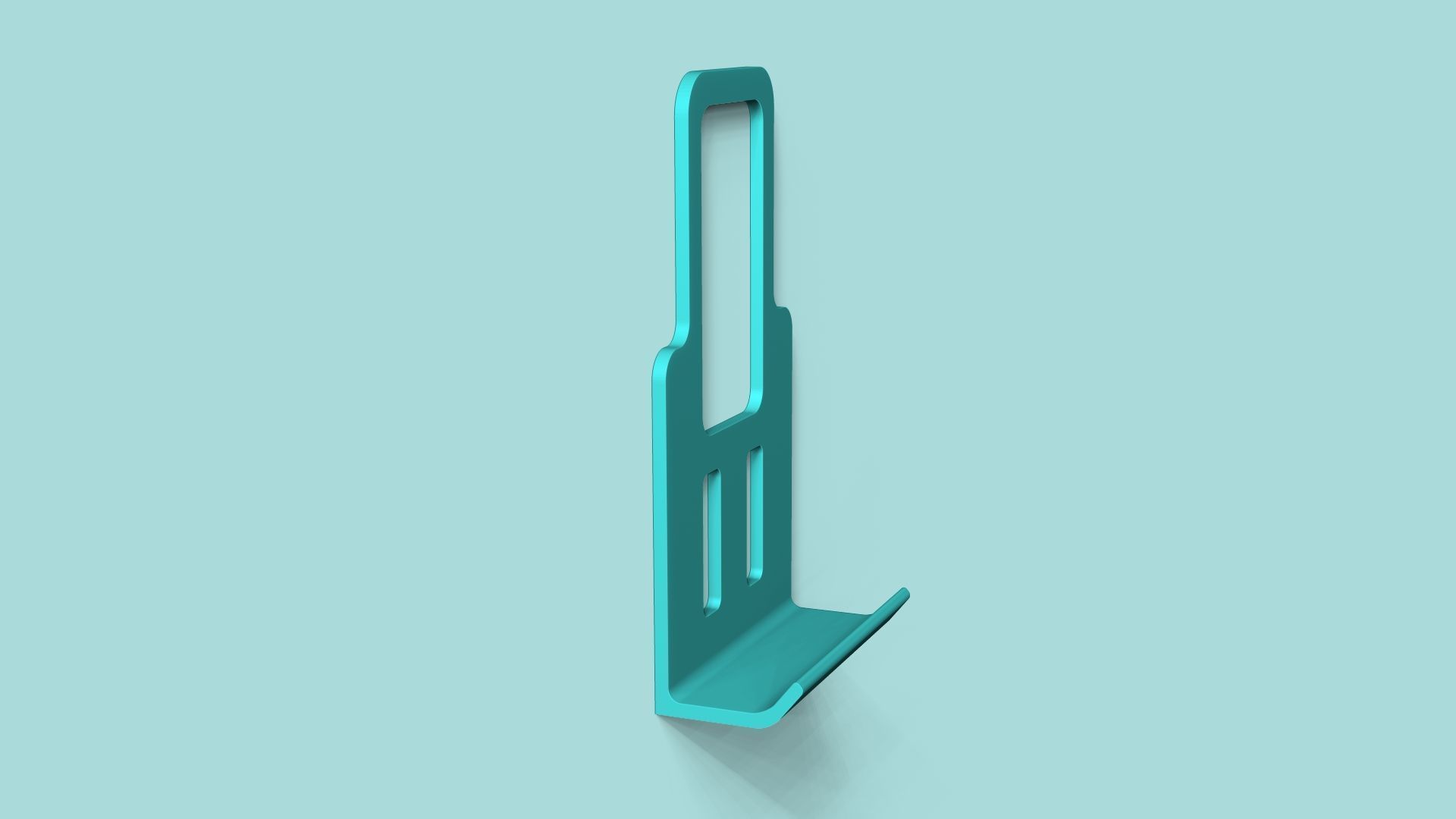 Simple Charging Phone Holder - Simple Plug Printable 3D print model_9