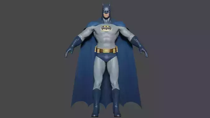 Batman 1970 3D model Batman 1970 3D model