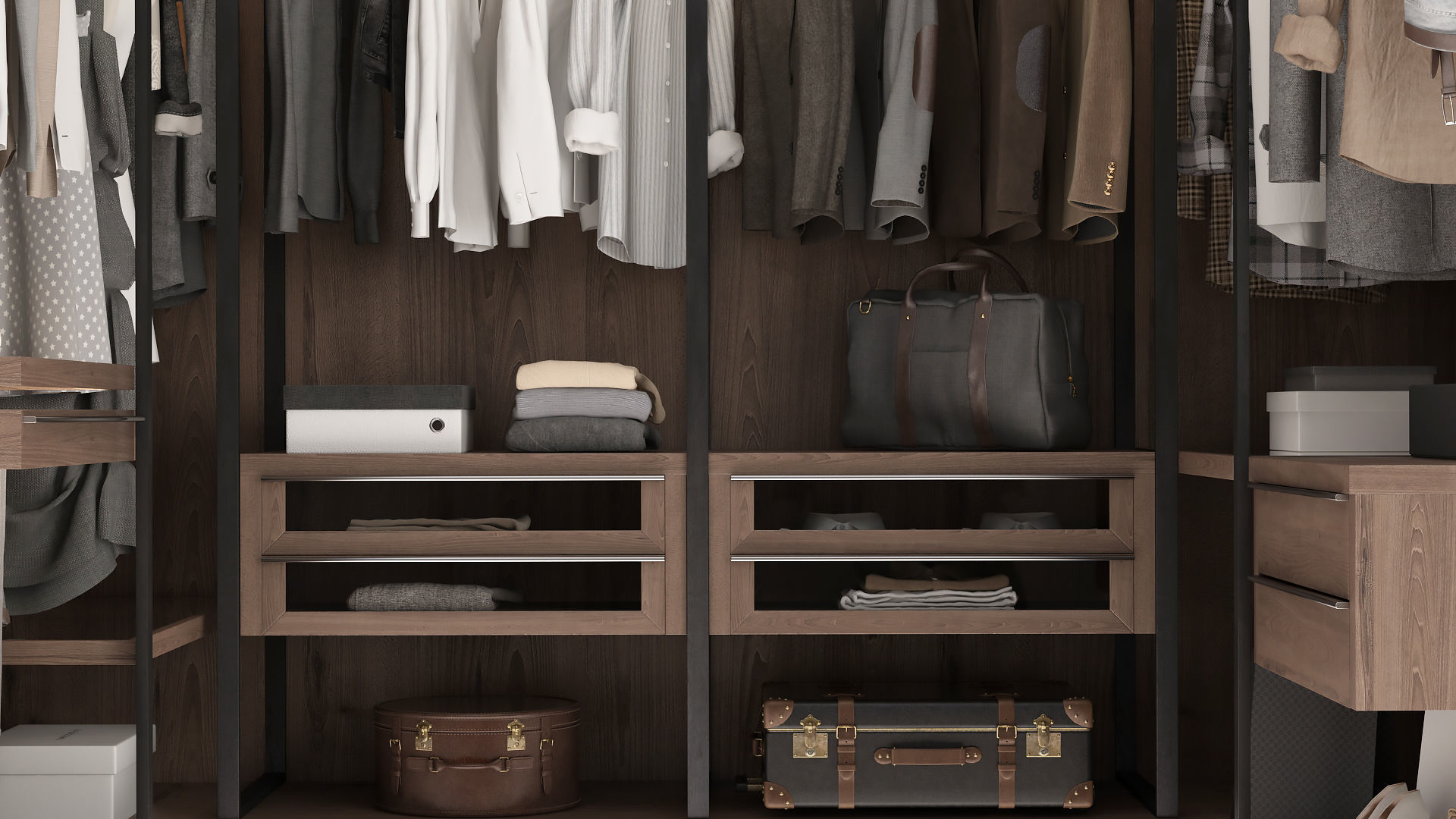 Wardrobe 3D model_5