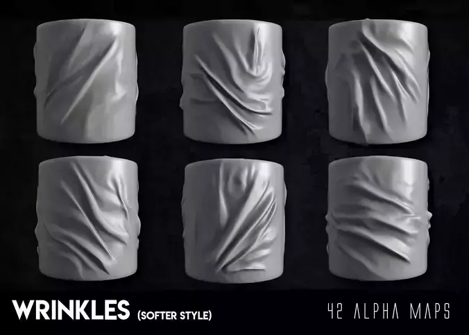 Wrinkles Cloth Alpha Pack