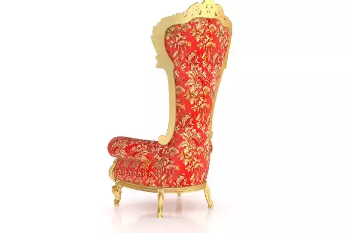 Royal throne by Modenese 3D model