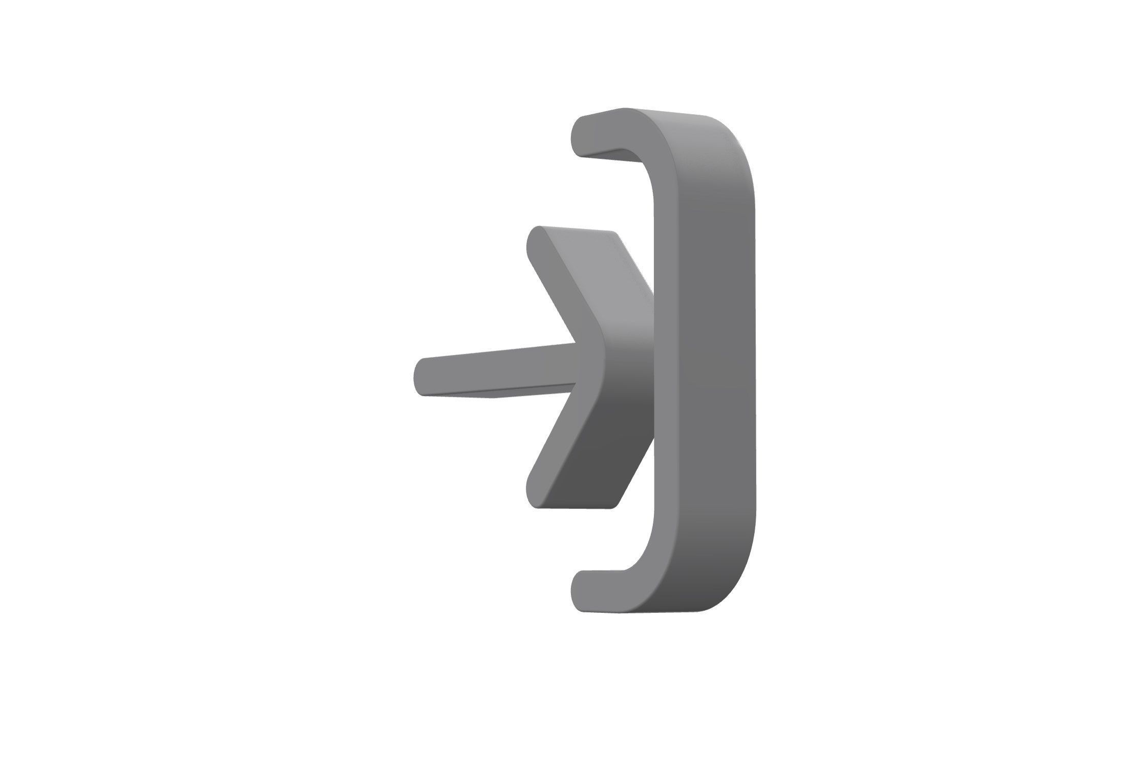 3d arrow right to bracket Low-poly 3D model_5