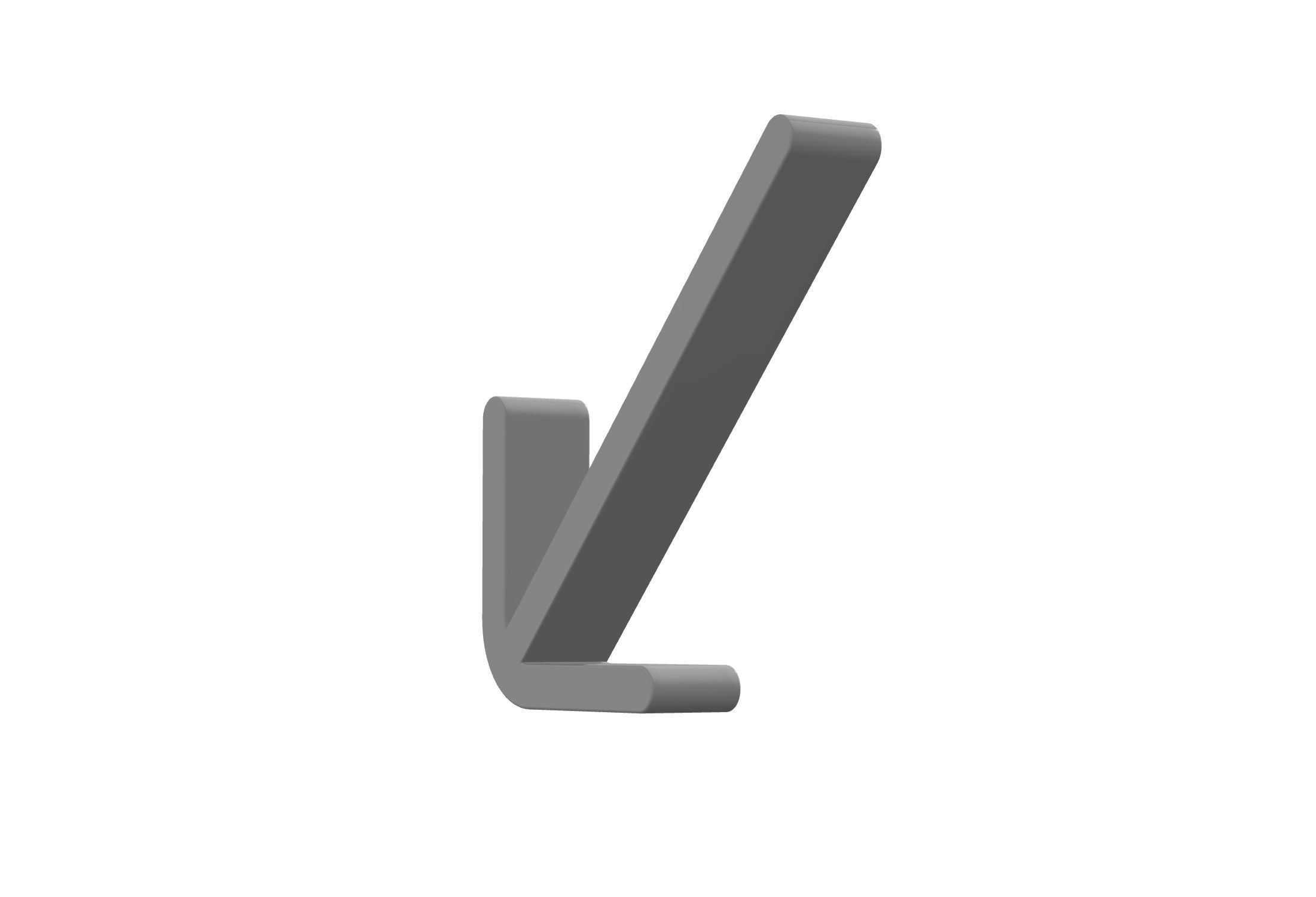 3d arrow down left Low-poly 3D model_5