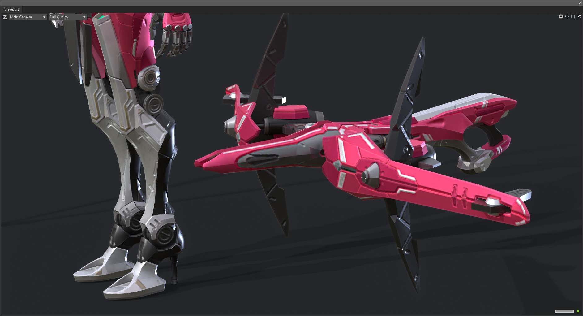 Maneuvering gundam 3D model_13