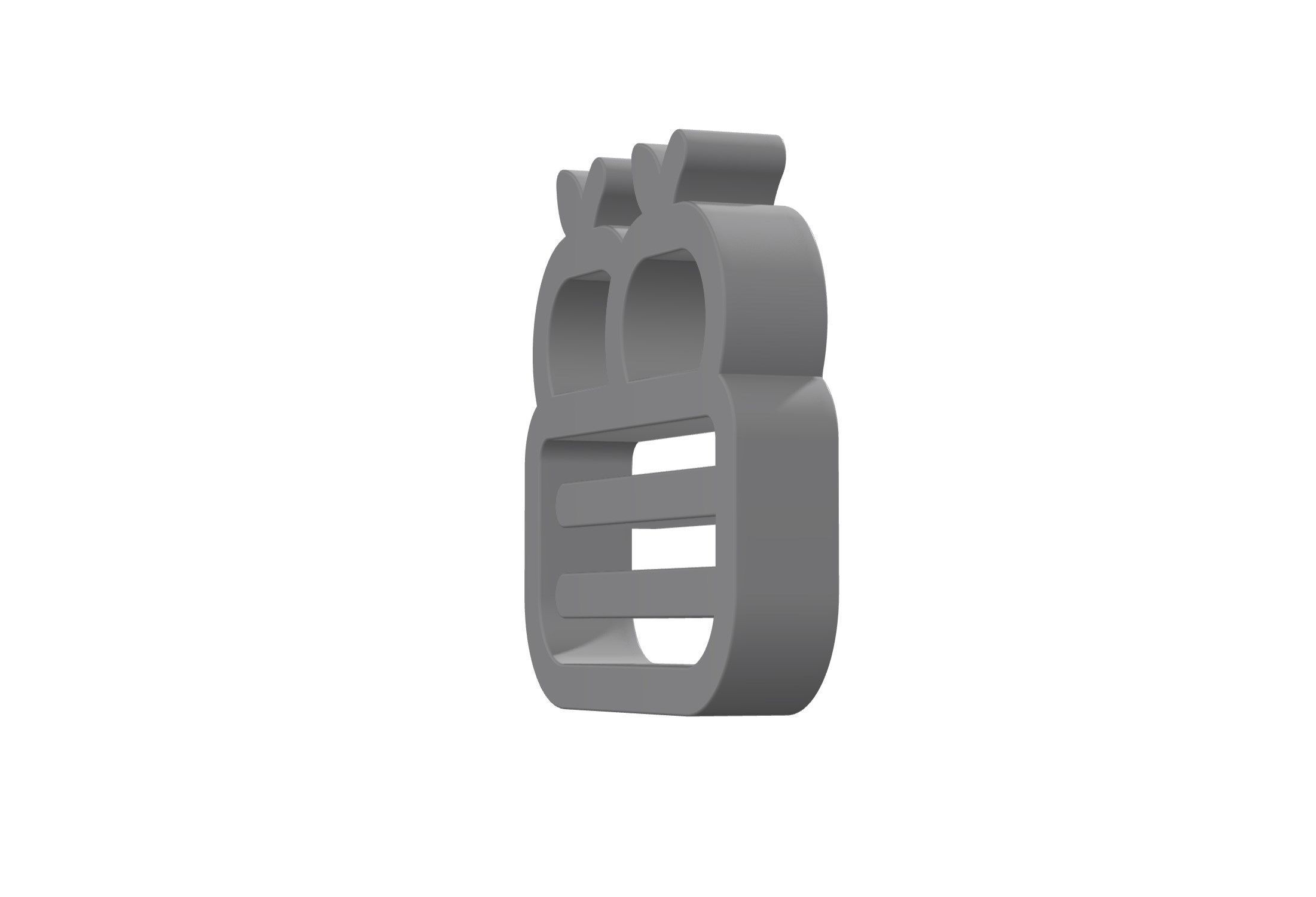 3d apple crate Low-poly 3D model_10