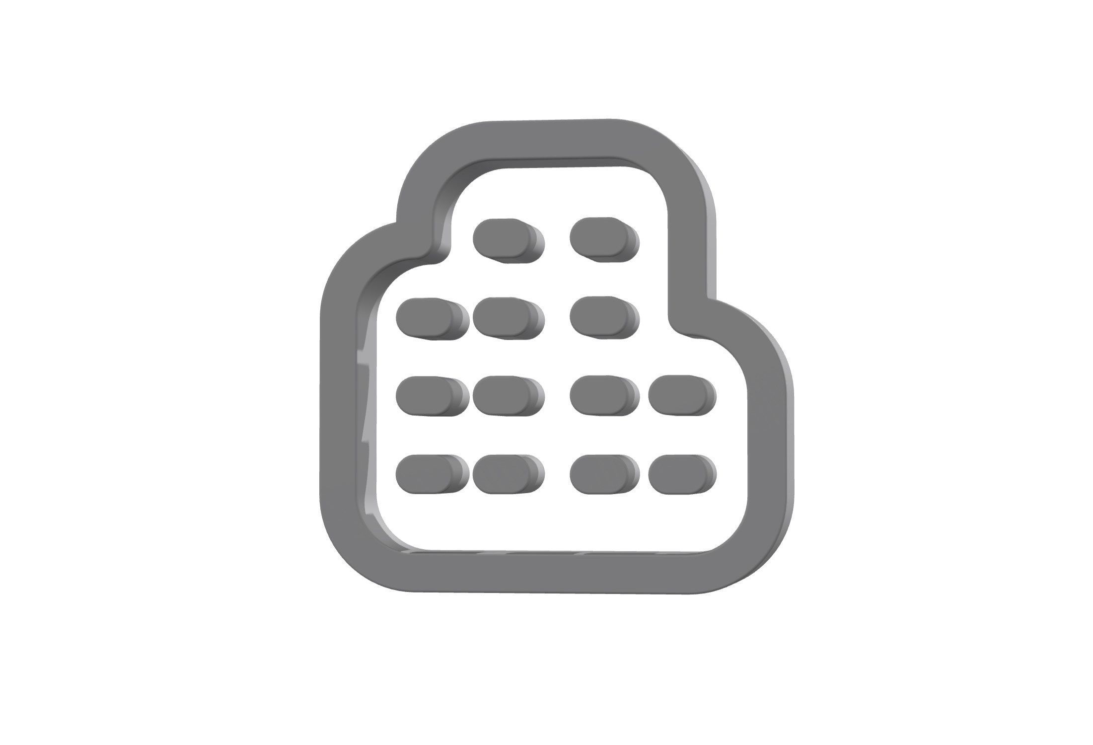 3d apartment Low-poly 3D model_1