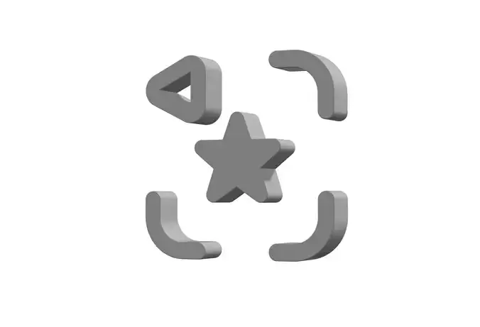 3d animated icon Low-poly 3D model