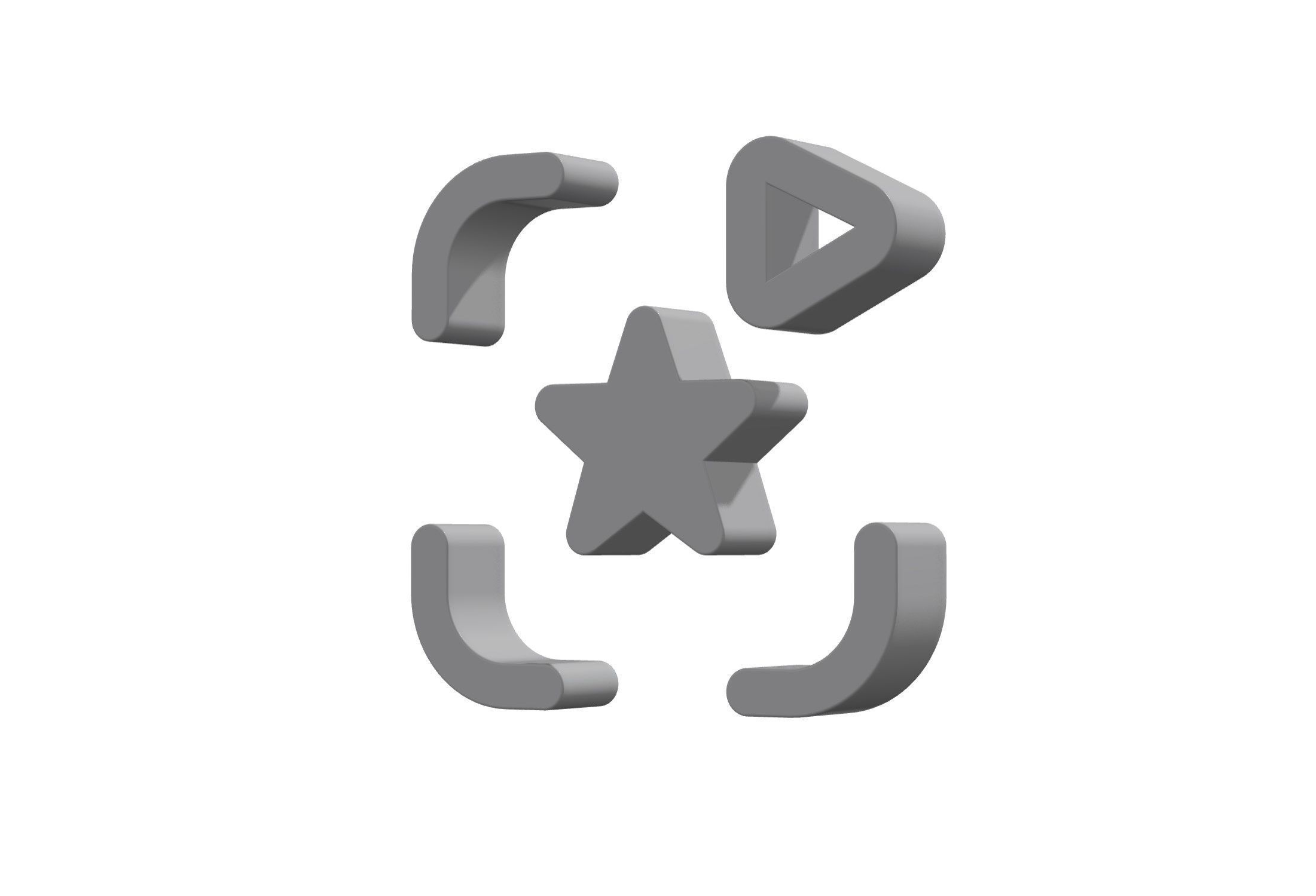 3d animated icon Low-poly 3D model_6