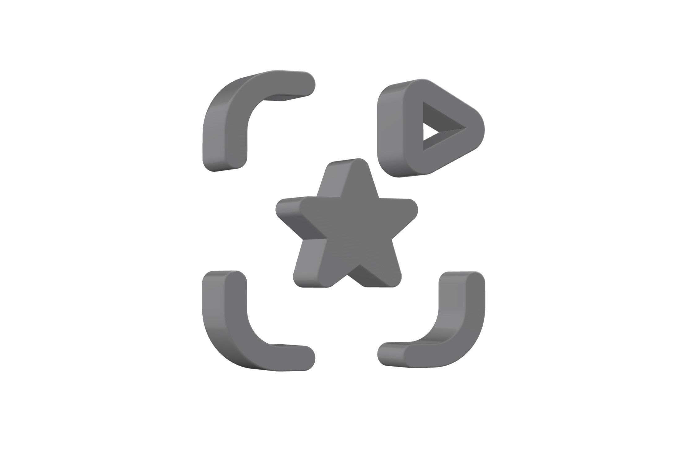 3d animated icon Low-poly 3D model_8