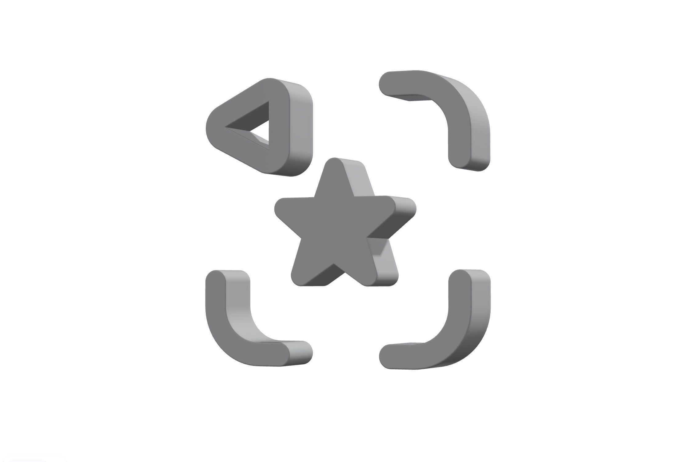 3d animated icon Low-poly 3D model_12