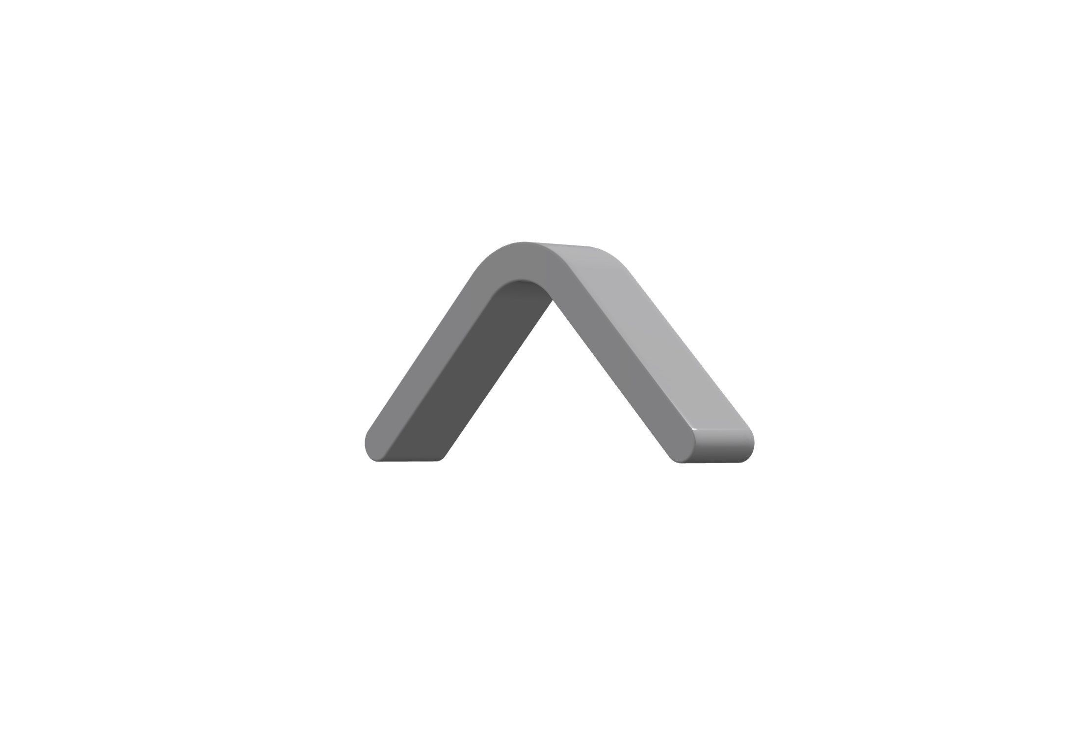 3d angle up Low-poly 3D model_11