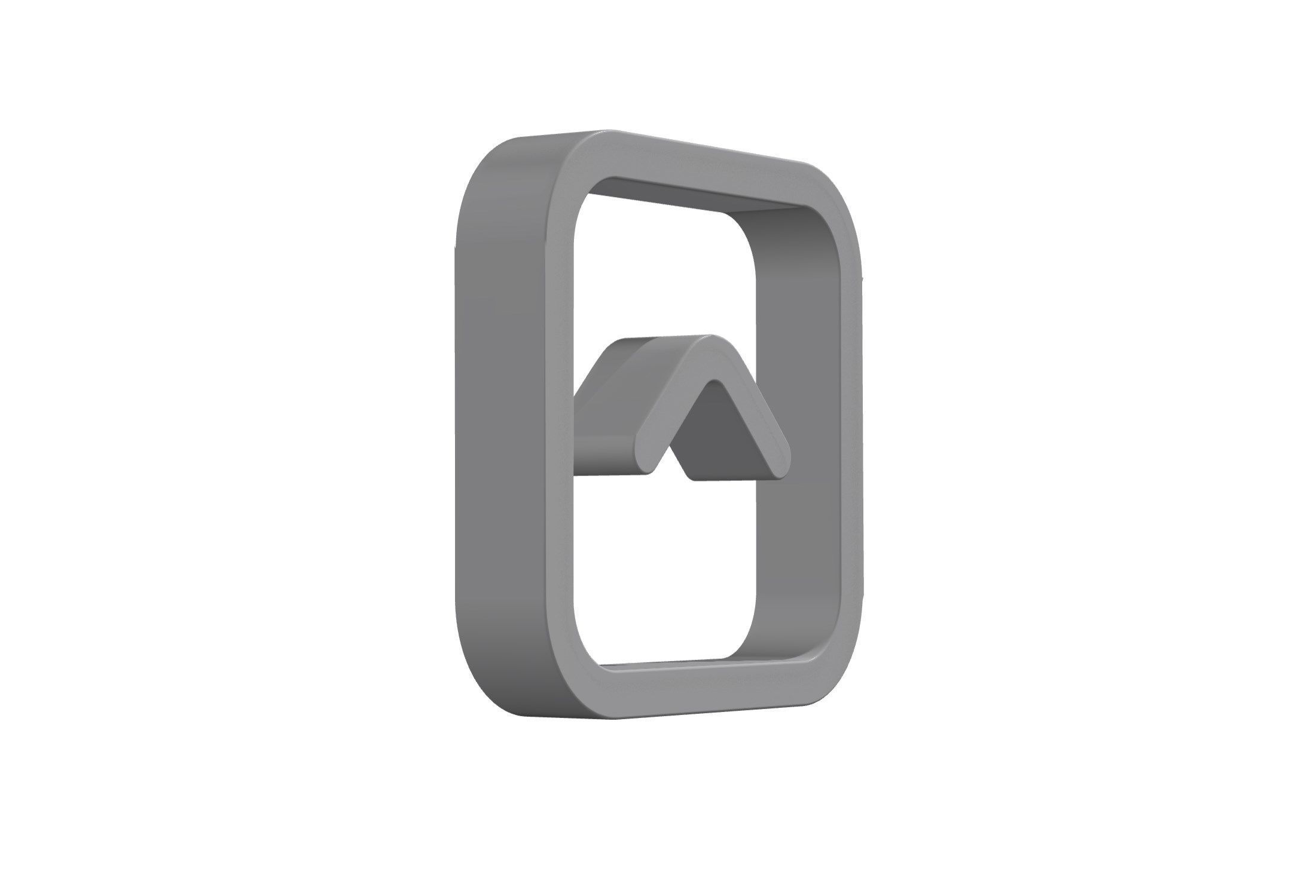 3d angle square up Low-poly 3D model_9