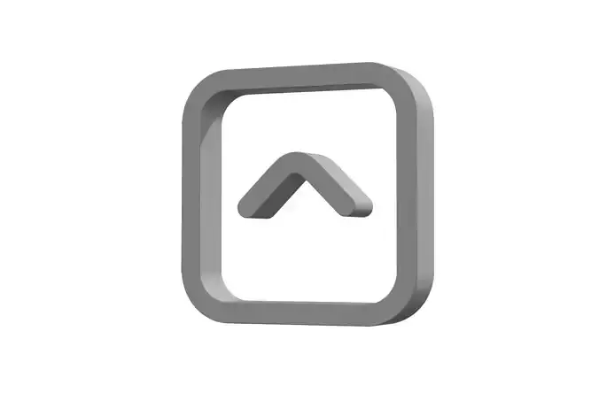 3d angle square up Low-poly 3D model