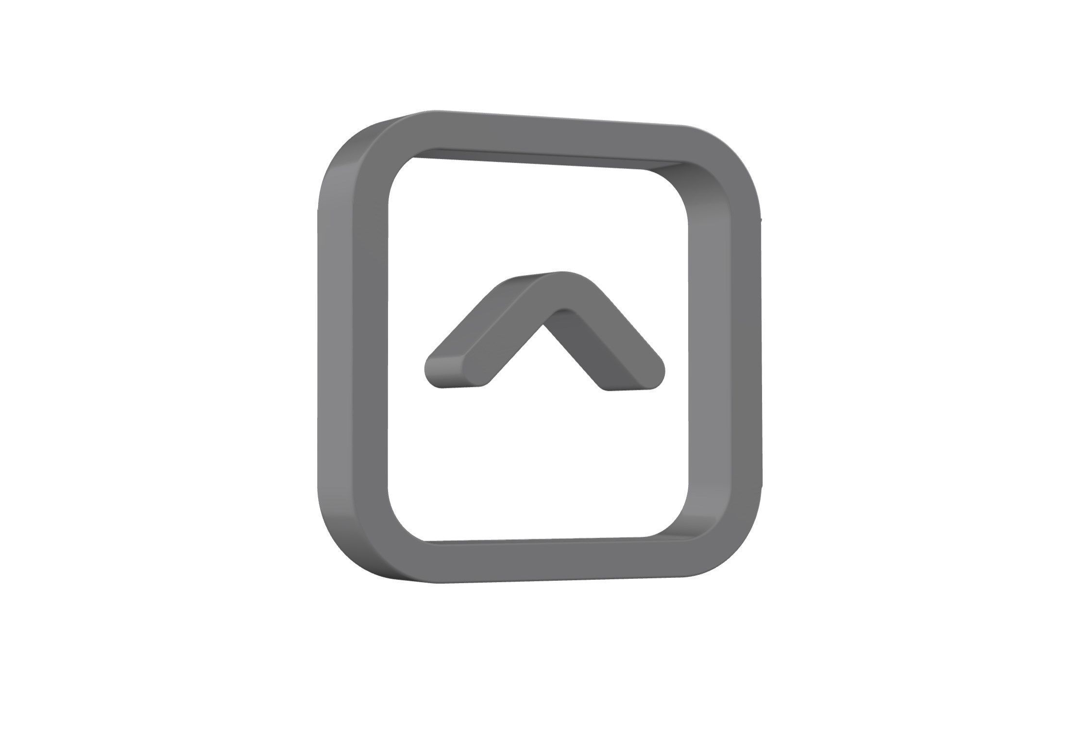 3d angle square up Low-poly 3D model_8