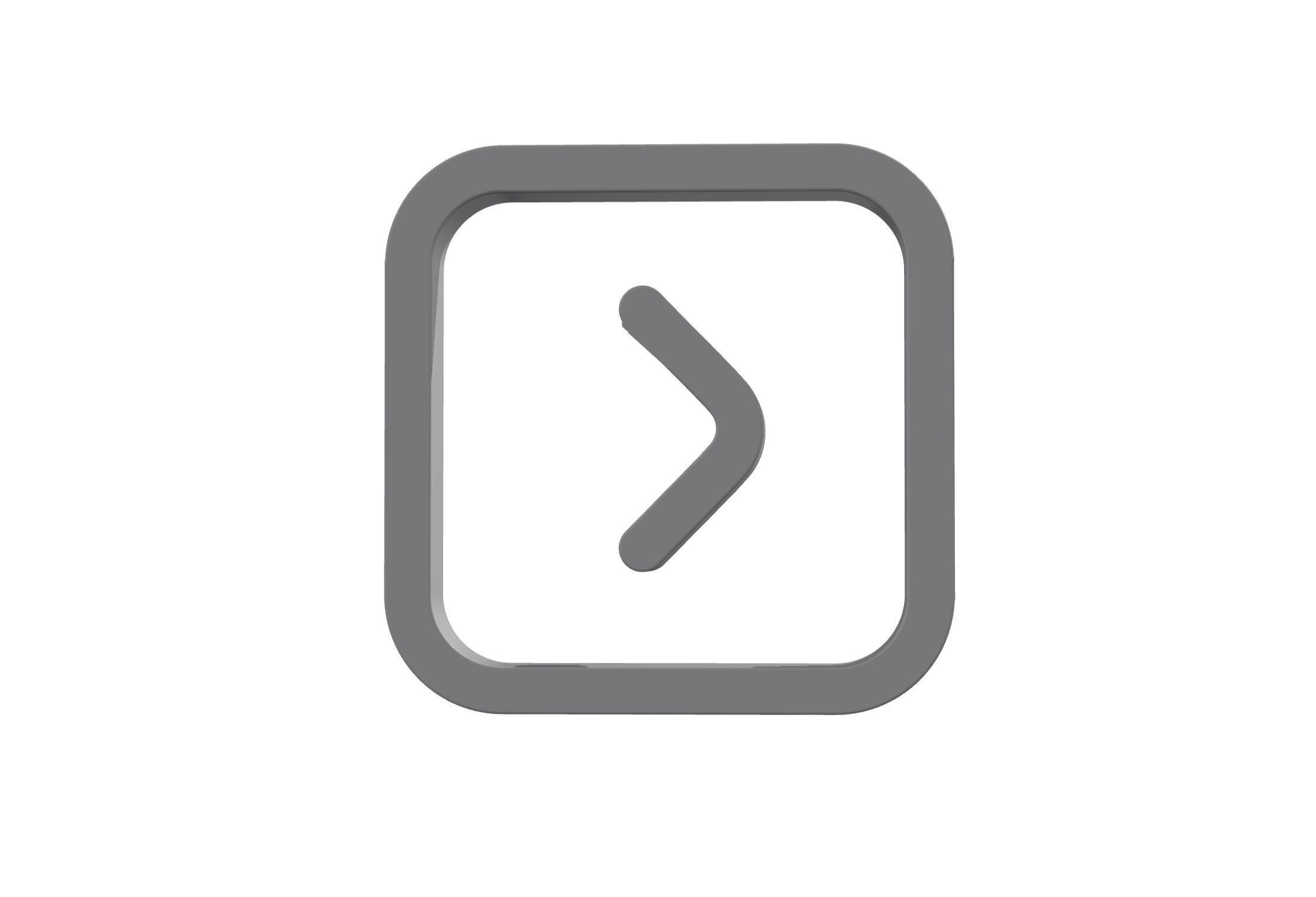 3d angle square right Low-poly 3D model_7