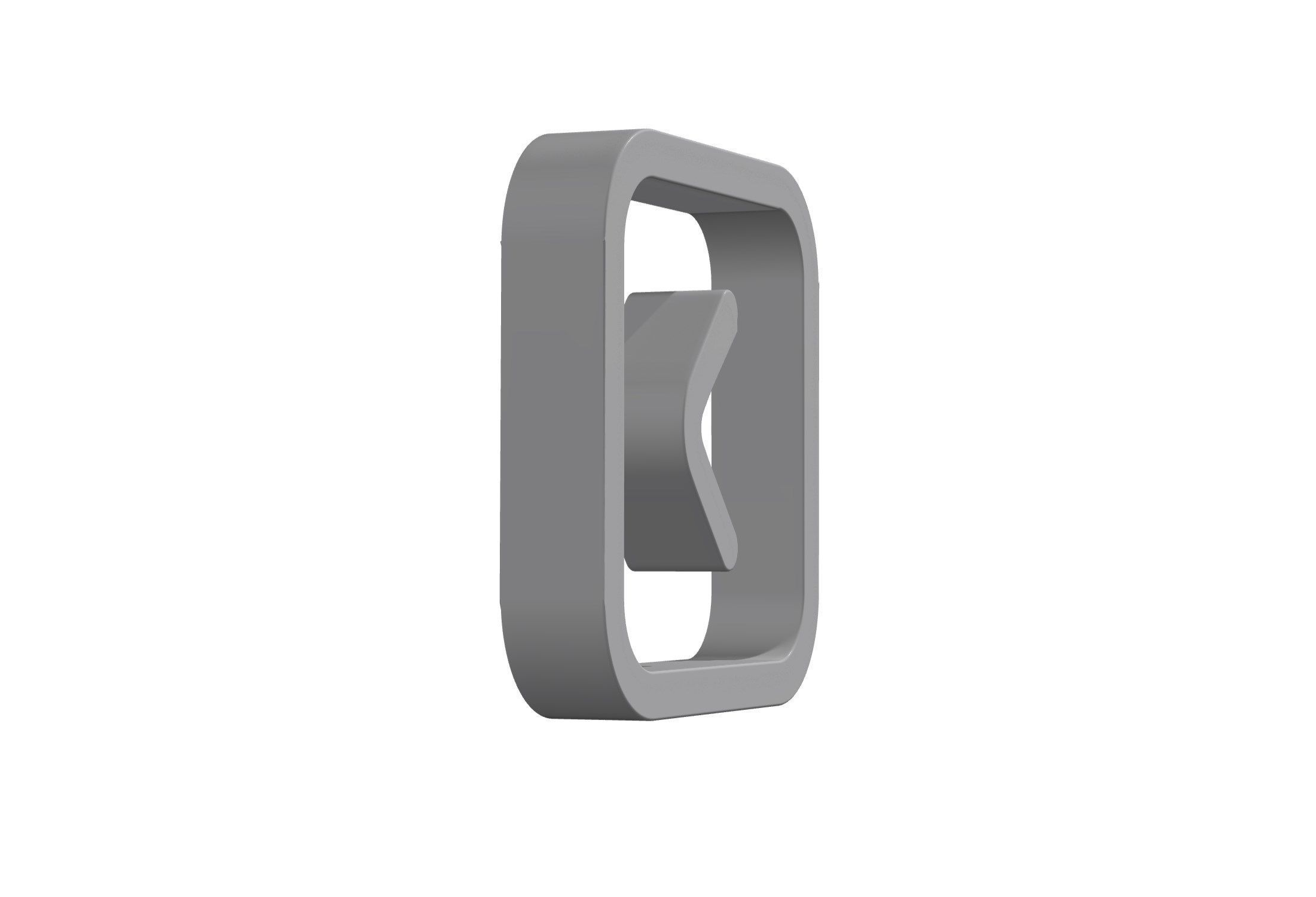 3d angle square right Low-poly 3D model_3