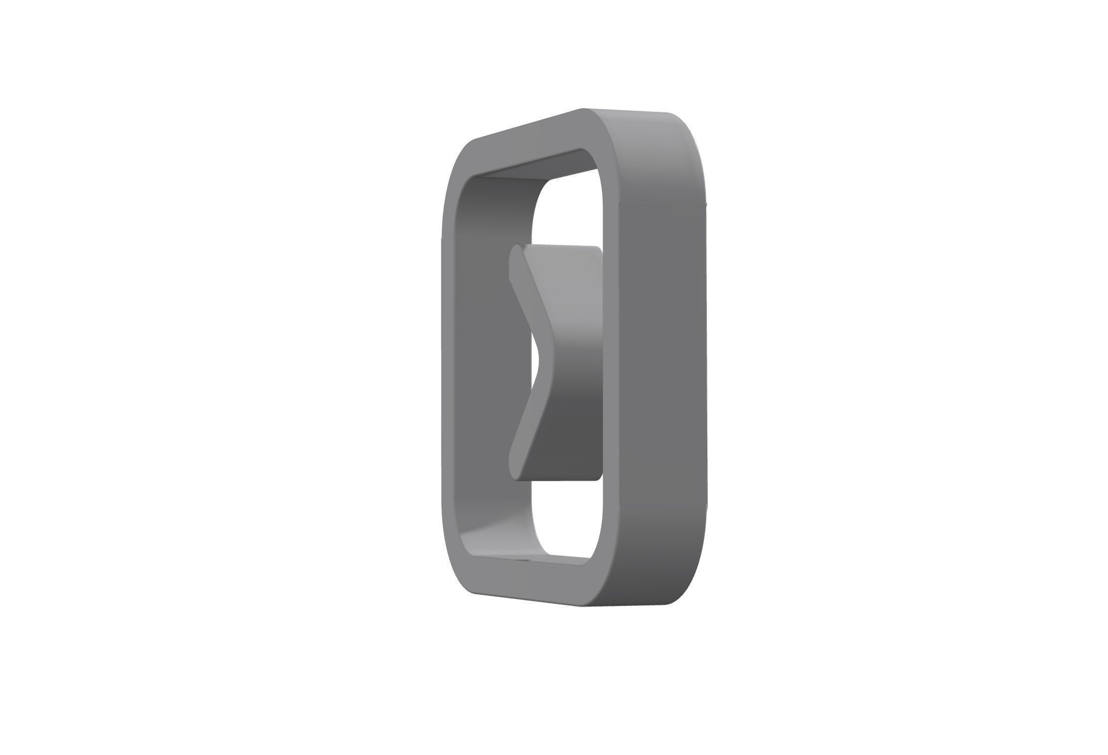 3d angle square right Low-poly 3D model_5