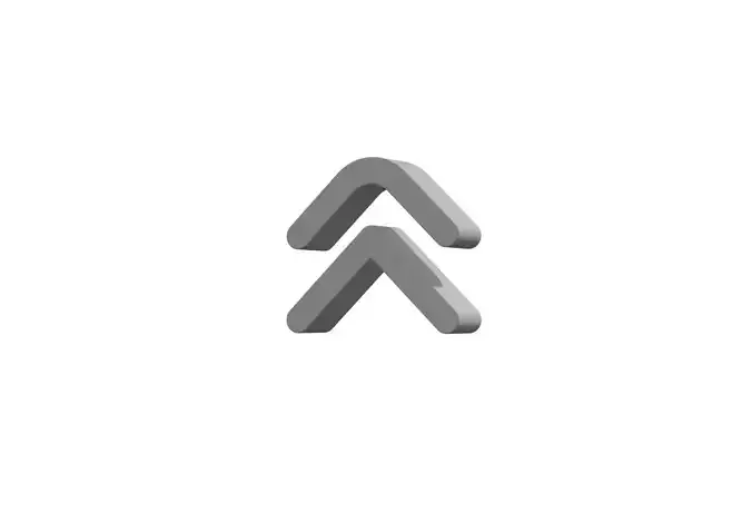 3d angle double small up Low-poly 3D model
