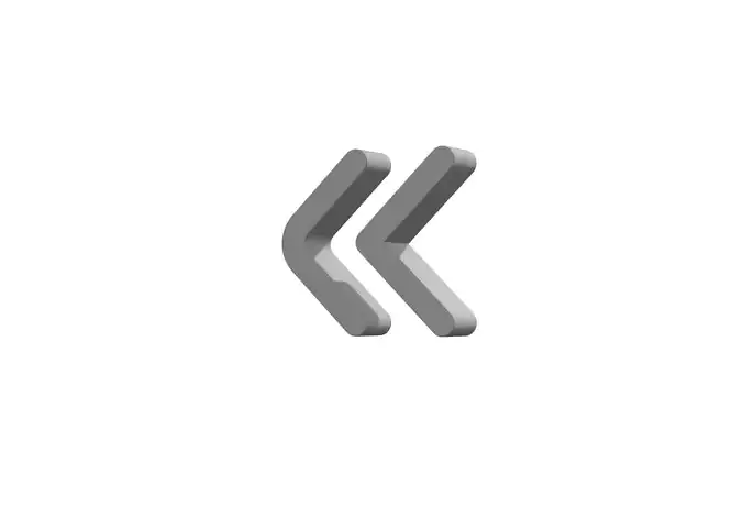 3d angle double small right Low-poly 3D model