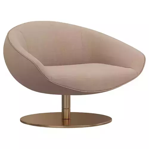 Restoration Hardware Lanzo Swivel Chair